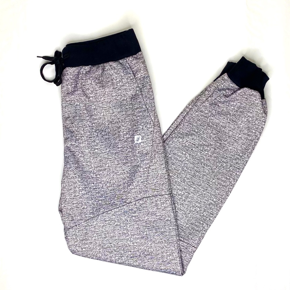 COUGAR SPORT  Women’s Small Gray Drawstring Cuffed Jogger Pants Workout Training